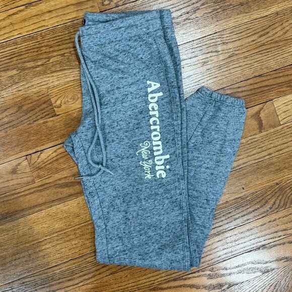 Abercrombie & Fitch Gray Joggers Sweatpants Womens Size XS - Picture 2 of 10